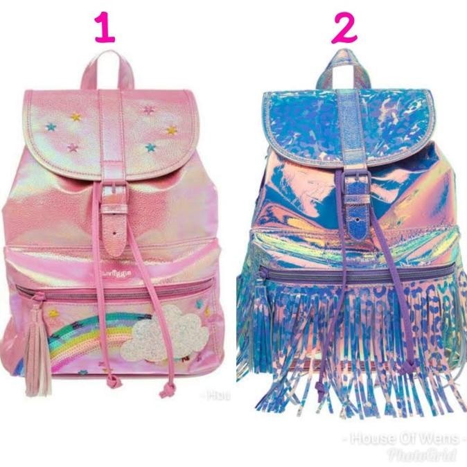 Smiggle go girl fringe backpack on sale