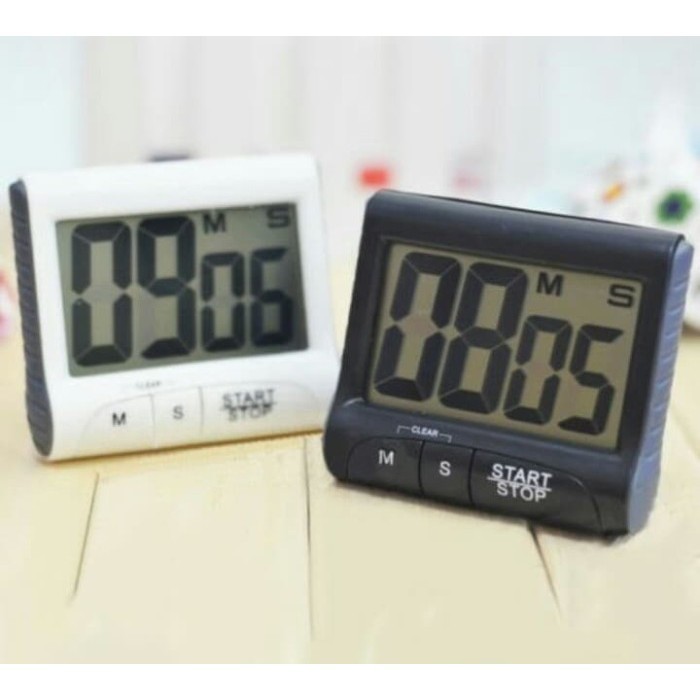 Jual Timer Digital Alarm Masak Meja Dapur Lcd Magnet Serbaguna TM04 ...