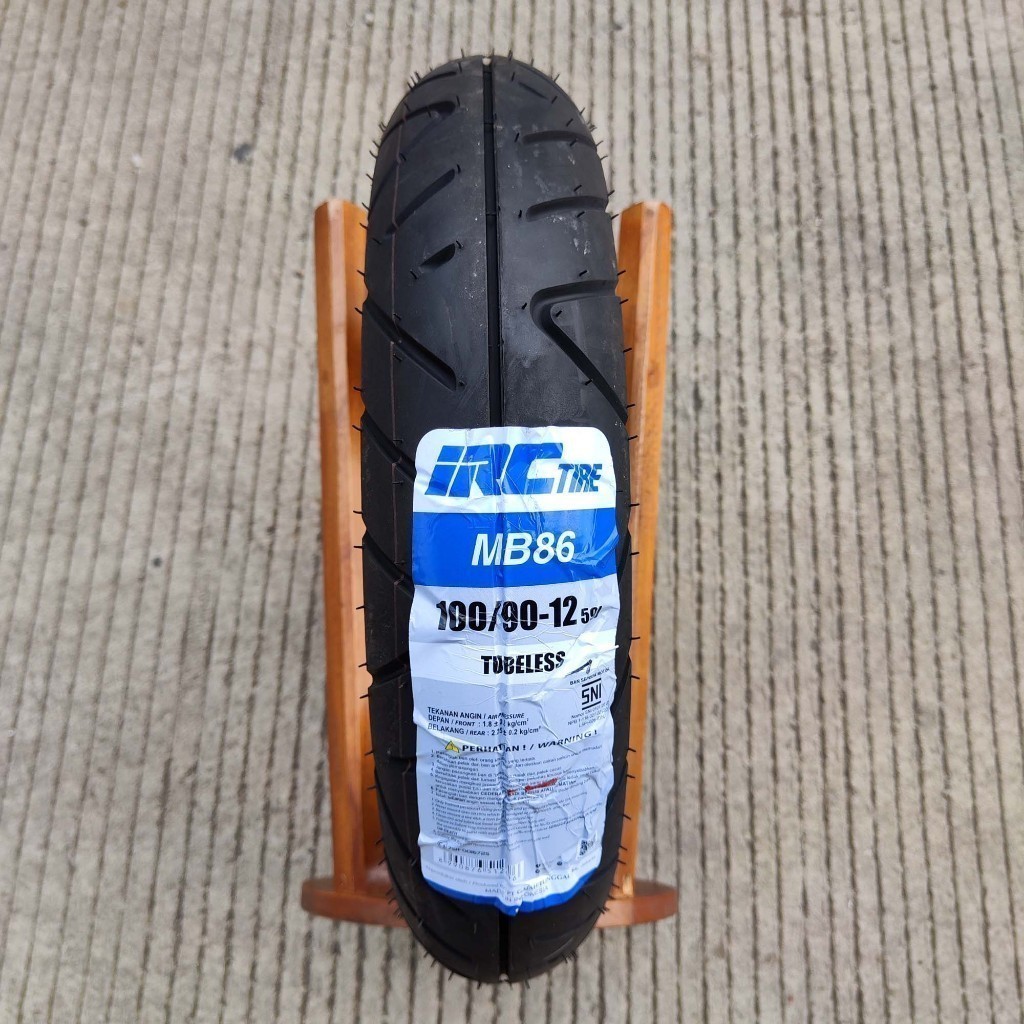 Jual JAGAT Ban tubeless Scoopy new IRC MB86 100 90 12 tubeless FREEGO ...