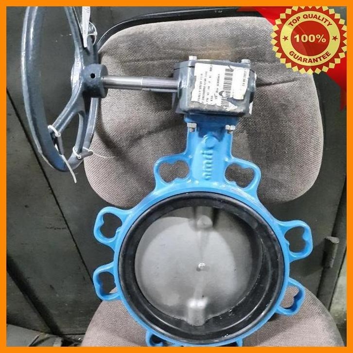 Jual (TECH) BUTTERFLY VALVE GEAR OPERATED 8" DN200 PN16 KSB AMRI BOAX-B ...