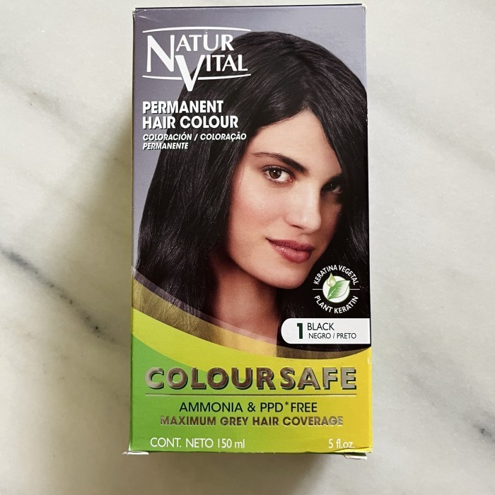 Jual Natur vital hair color permanent, spain. Ammonia free. Shopee
