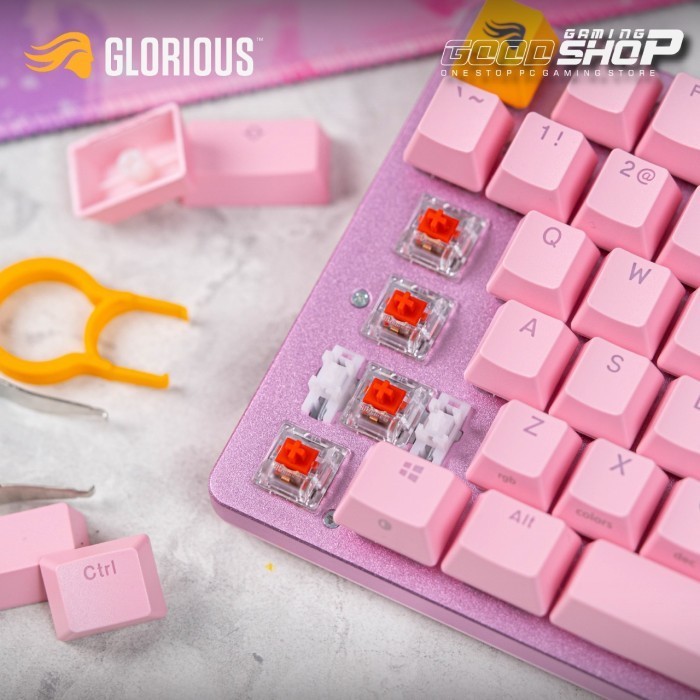 Jual Glorious Gmmk 2 96% Pre-Built Pink Rgb Mechanical - Gaming ...