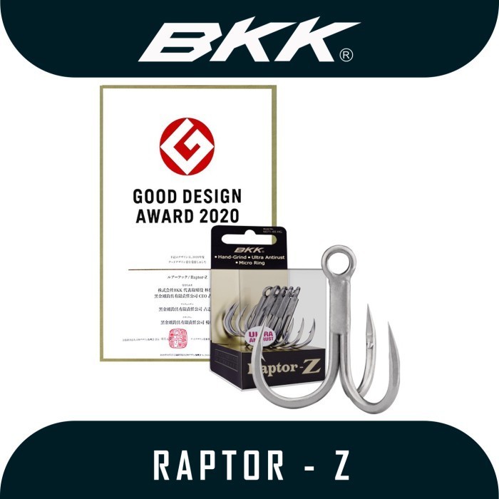 Jual Kail Pancing Treble Hook Bkk Type Raptor Z | Shopee Indonesia