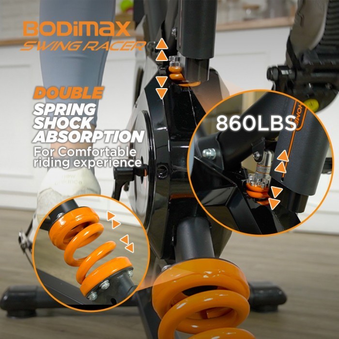 Jual Bodimax Swing Racer /Sepeda Statis /Spinning Bike /Alat Gym ...