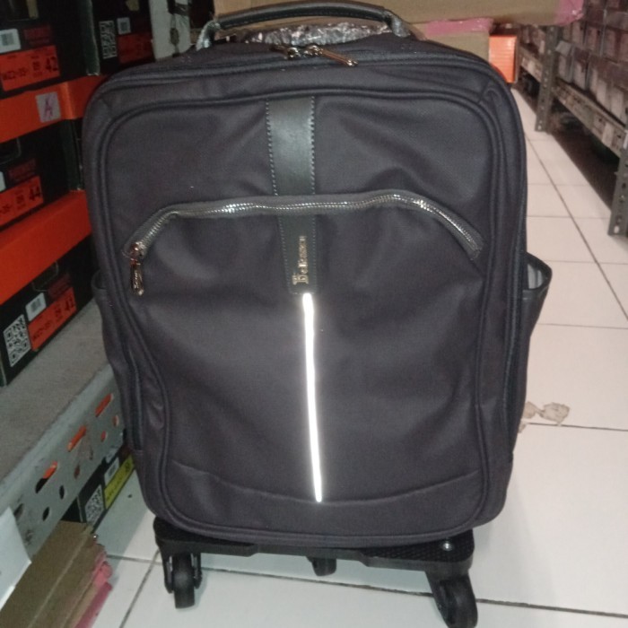 Jual BACKPACK TROLLEY BELLEZZA ORIGINAL 5 RODA 16 INCH CABIN SIZE ...