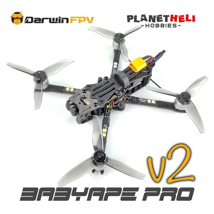 Jual DarwinFPV Baby Ape Pro V2 / BabyApe FPV Drone 3 Inch 3s FPV Race ...