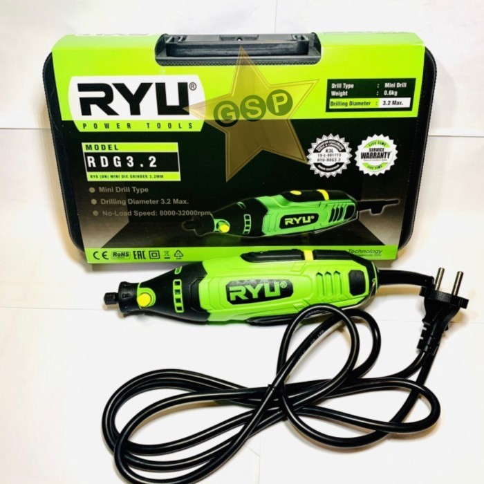 Jual HARGA DISC - RYU Mesin Gerinda Mini / Mini Die Grinder Ryu Rdg 3.2 ...