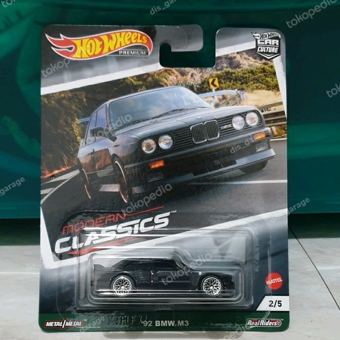 Jual Hotwheels BMW M3 E30 Classic Modern Black | Shopee Indonesia