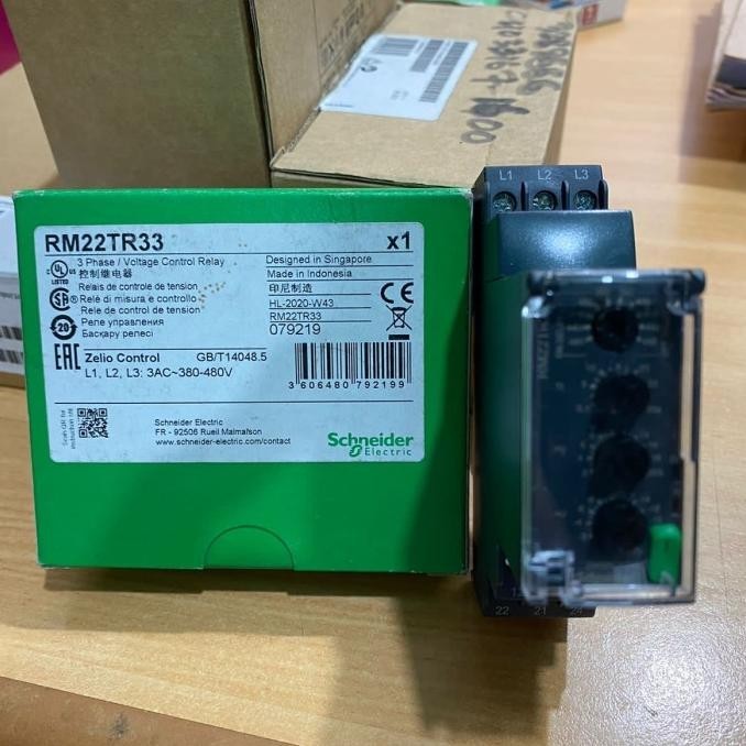 Jual (lest) relay prokteksi 3phase rm22tr33 schneider Shopee Indonesia