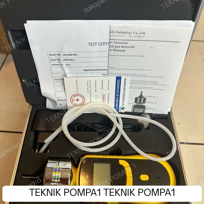 Jual SKY2000 nitrogen gas N2 analyzer to measure detector gas pump ...