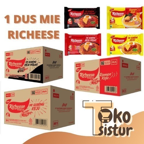 Jual MIE RICHEESE 1 DUS | Shopee Indonesia