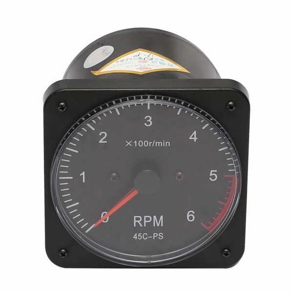 Jual Mechanical Analog Pointer Tachometer For Ship And Boat 600 Rpm 45C ...