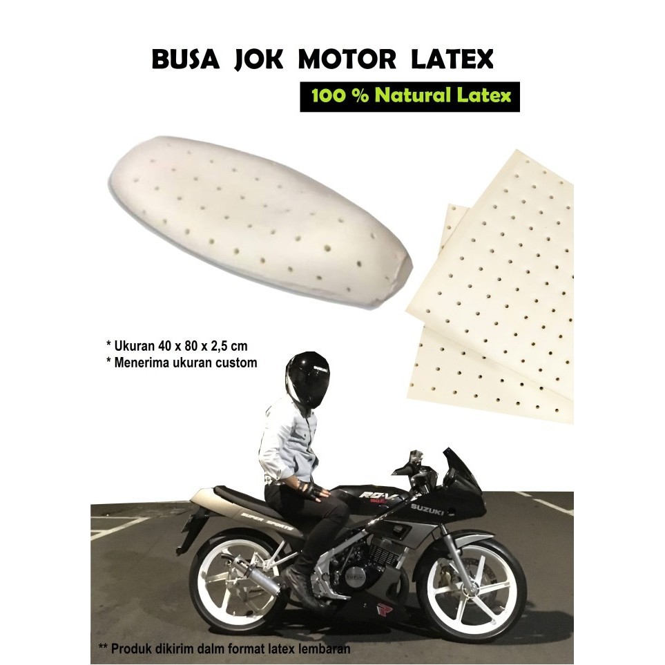 Jual Busa LATEX Jok Motor - Busa Latex Asli Jok Motor | Shopee Indonesia
