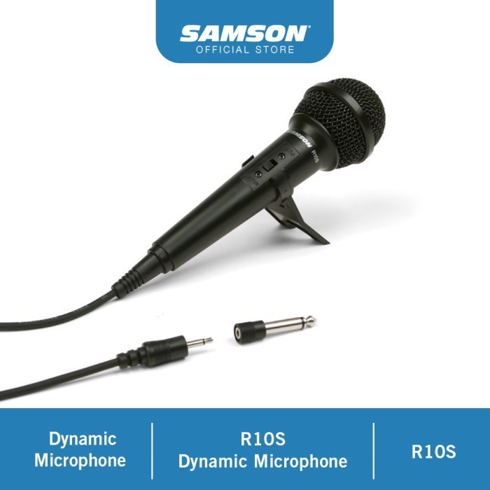 Jual Samson R10S Dynamic Microphone | Shopee Indonesia