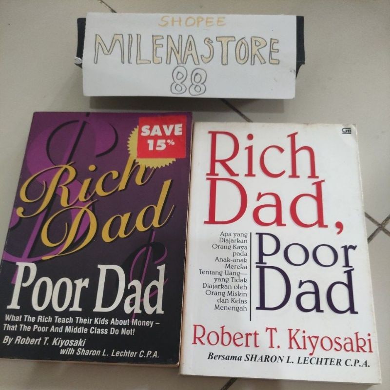 Jual Buku Rich Dad Poor Dad Original Preloved Harga Satuan Shopee