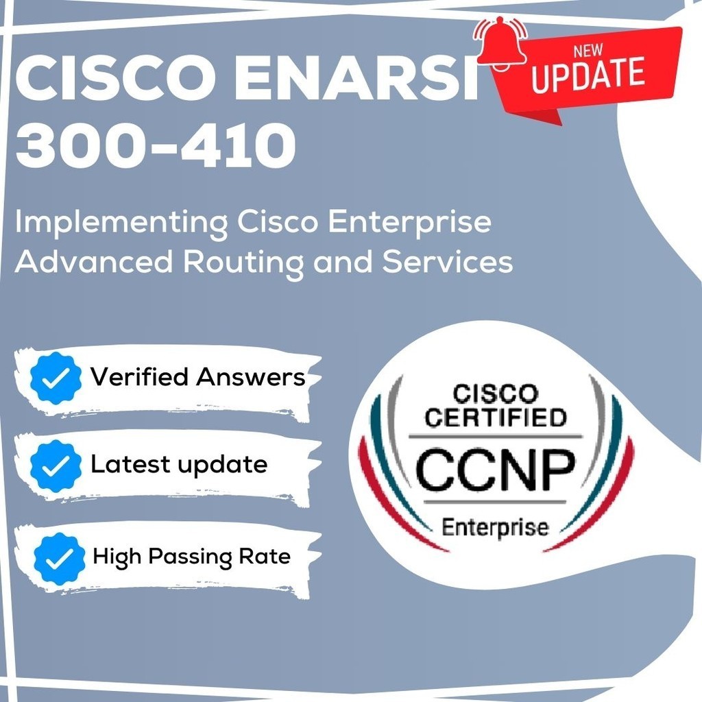 Jual Cisco CCNP ENARSI 300-410 Exam Dump QA Q&A | Shopee Indonesia