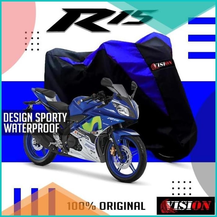 Jual Cover pelindung sarung motor Yamaha R15 semua tahun 19F3B2024 ...