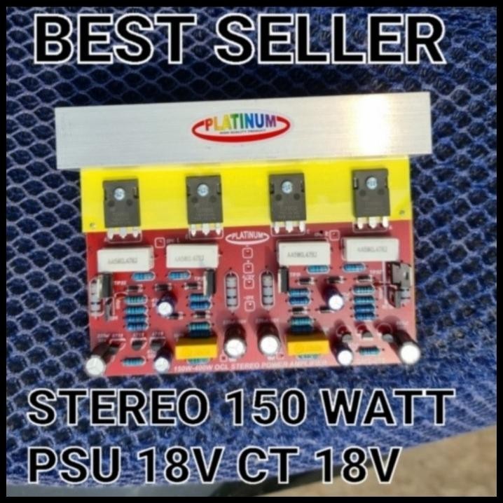 Jual BEST DEAL KIT PCB POWER AMPLIFIER AMPLI STEREO JENGKOL TIP TOSHIBA