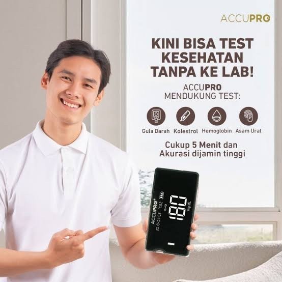 Jual SALE! ALAT ACCUPRO 4 IN 1 ( CEK GULA DARAH , KOLESTEROL, ASAM URAT ...