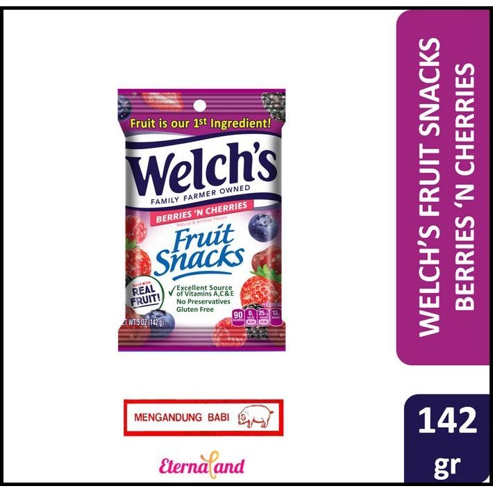 Jual Welch'S Fruit Snacks Permen Rasa Buah Impor Usa (Non Halal