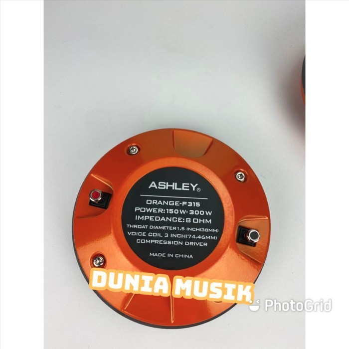 Jual Tweeter Ashley Orange F315 F 315 / Driver Ashley Orange F315 F 315 ...