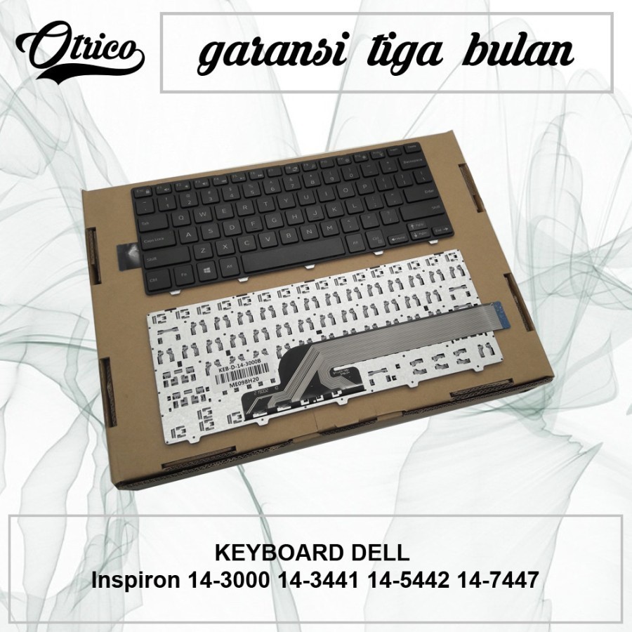Jual Keyboard Dell Inspiron 14-3000 14-3441 14-3442 14-3451 14-5442 14 ...