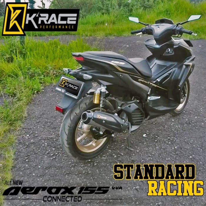Jual K'Race Exhaust Standar Racing Matic Yamaha | Shopee Indonesia