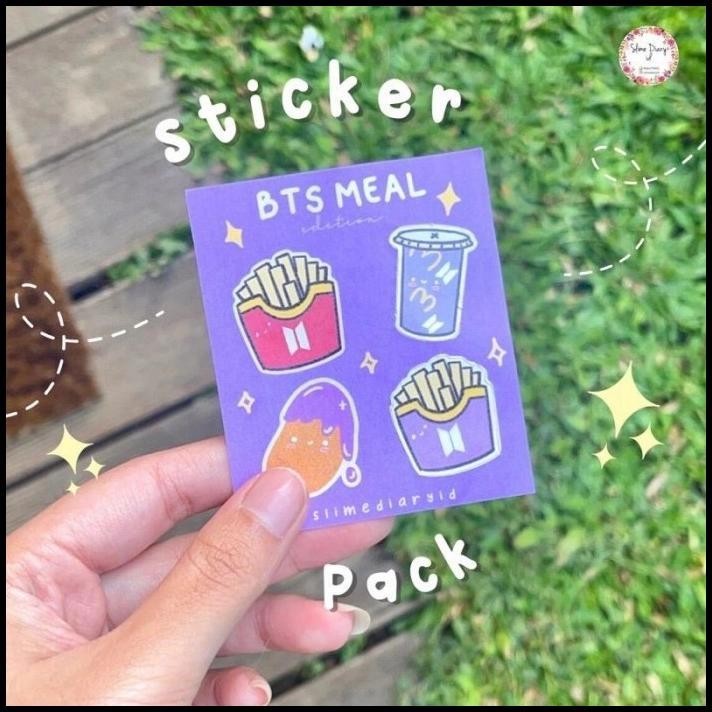 Jual HOT DEAL SLIME BTS MEAL FREE STICKER BY SLIMEDIARYID / SDI SLIME ...