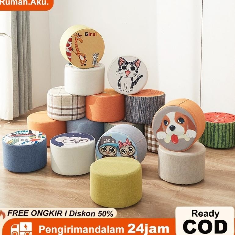 Jual Sofa Bulat Stool bulat Sofa Stool Bulat Stool kancing Sofa bulat ...