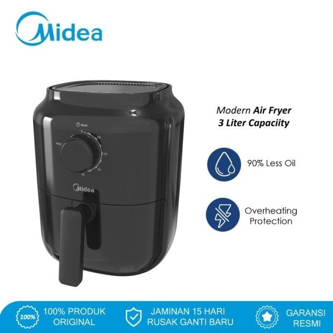 Jual Midea Air Fryer MF-TN30A - Kapasitas 3L - Penggorengan Tanpa ...