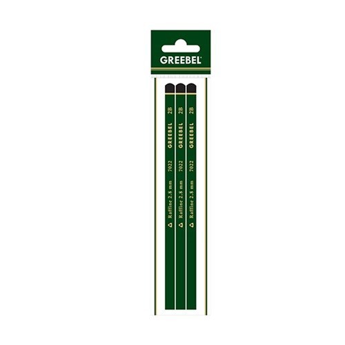 Jual Greebel - Pensil 2B Triangular Set Isi 3 pcs | Shopee Indonesia