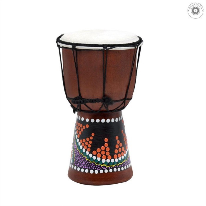 Jual Alat Musik Perkusi Drum Tangan Djembe Bongo Afrika Bahan Kayu ...