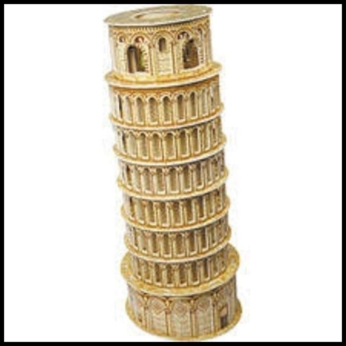 Jual HOT DEAL PUZZEL 3 DIMENSI MENARA PISA TOWER PUZZEL DETAIL MODEL