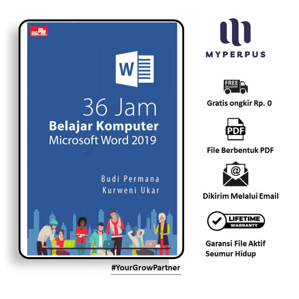 Jual 931. [𝐄-𝐁𝐎𝐎𝐊] 36 Jam Belajar Komputer Microsoft Word 2019 | Shopee ...