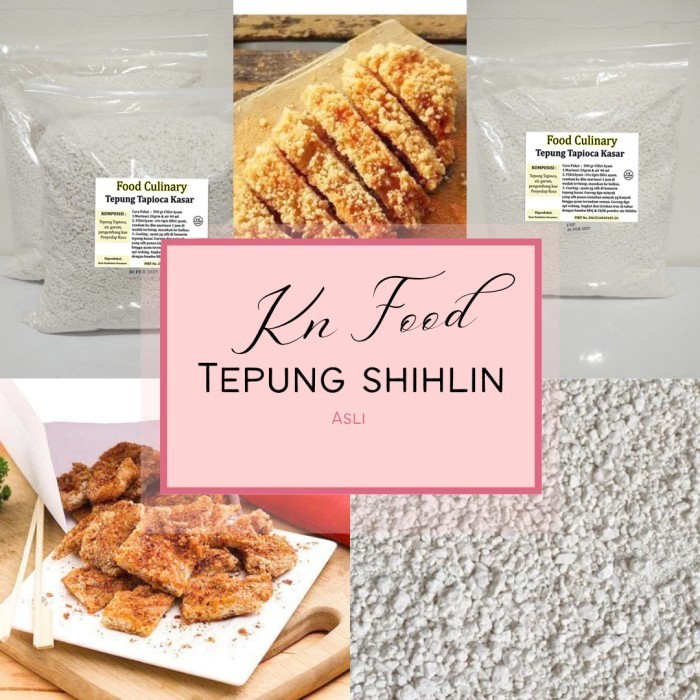 Jual Satu Dus 10 Kg Tepung Crispy Tepung Tapioca Shihlin Kasar 10kg