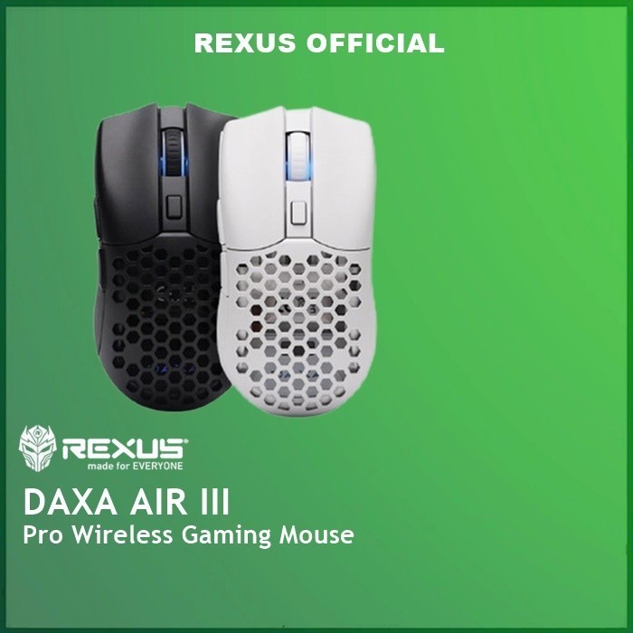 Jual Rexus Daxa Air Iii Pro Wireless Gaming Mouse Air Ultra Lightweight Shopee Indonesia