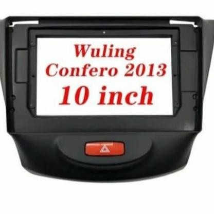 Jual neet FRAME WULING CONFERO HEADUNIT ANDROID 10INCH + SOKET PLUG ...