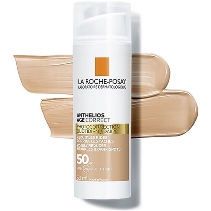 Jual Ready La Roche Posay Anthelios Age Correct Sunscreen SPF50 Tinted ...