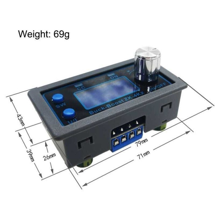Jual Paling Baik Module Dc Buck Boost Converter Cc Cv 30V 4A With Led ...