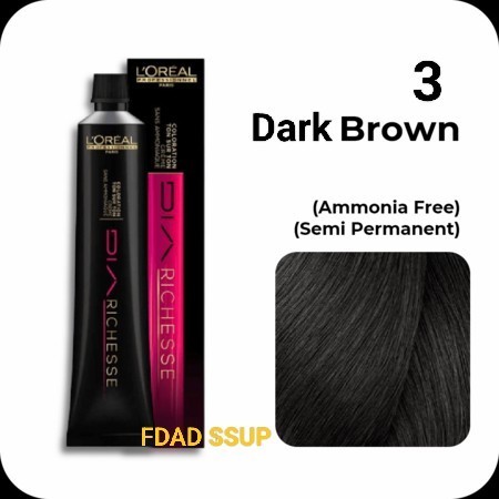 Jual LOREAL DIARICHESSE TONING RAMBUT + OXYDANT 60ML 2,7% (1SET ...