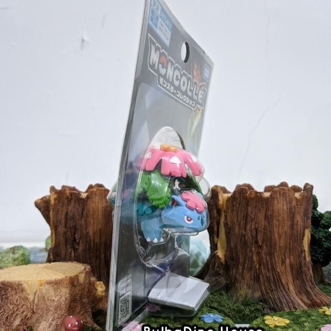 Figurines Pokémon Tomy Moncolle - Bulbizarre, Herbizarre, Florizarre - Occasion
