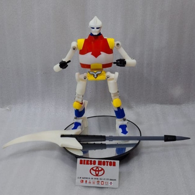 Jual 3D Print Action Figure Articulated Jet Jaguar Godzilla Singular