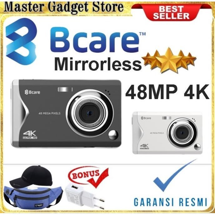 Jual Bcare Mirrorless Digital Camera 48MP 4K - Kamera Photo Video Bcare ...