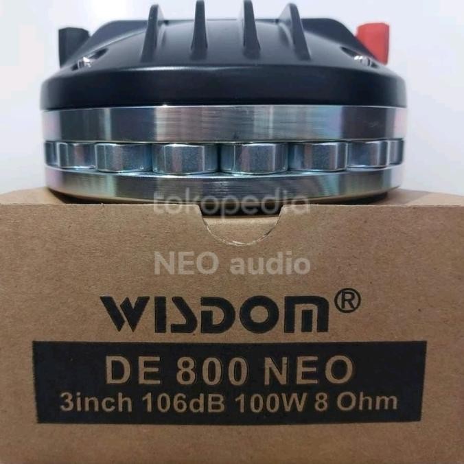 Jual Jual! Tweeter Wisdom De 800 Original | Shopee Indonesia