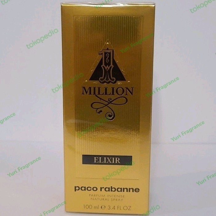 Jual PR 1 Million Elixir EDP 100ml Original Box Segel Lengkap | Shopee ...