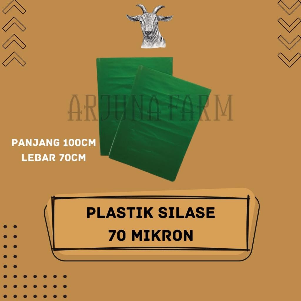 Jual Plastik Silase Fermentasi Pakan Ternak Rumput Odot Hijauan Tebon ...