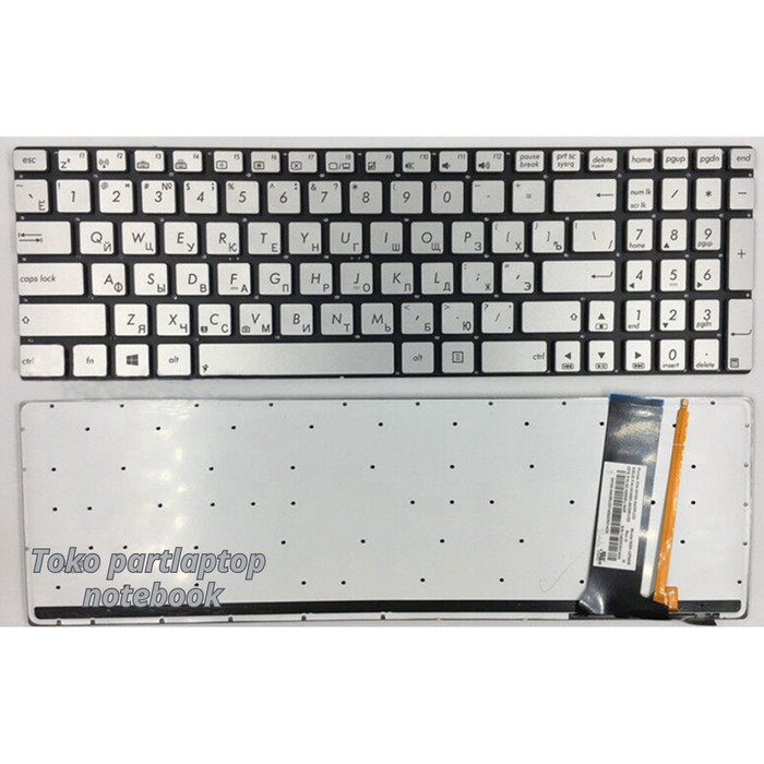 Jual Keyboard Laptop Asus Rog G550 G550J G550Jk G550Jx Notebook ...