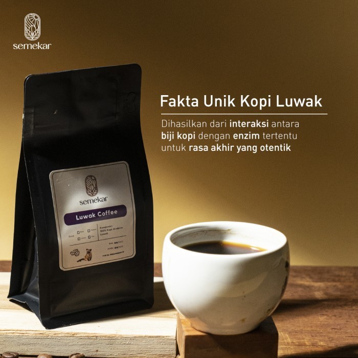 Jual Kopi Luwak Liar Arabica Aceh Gayo Murni Asli Fresh Biji Bubuk Semekar  | Shopee Indonesia