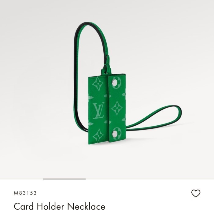 Jual Ane Card Holder Necklace Lanyard Lv Louis Vuitton Shopee