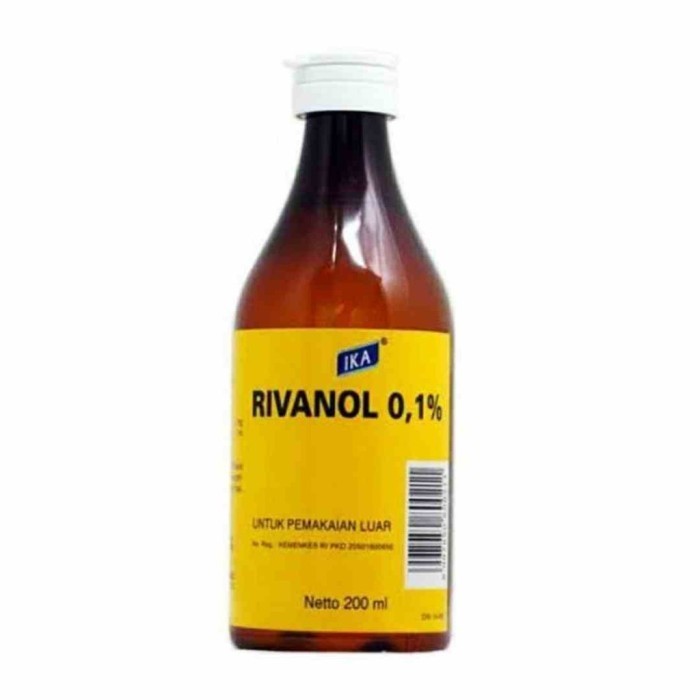 Jual Ika Rivanol 0,1% - 200 mL - Cairan Antiseptik | Shopee Indonesia